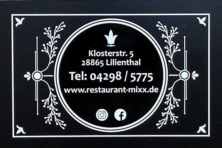 Lilienthal - Restaurant Mixx – Bild 4